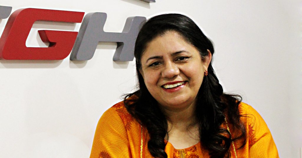 Ritu Grover is a woman entrepreneur