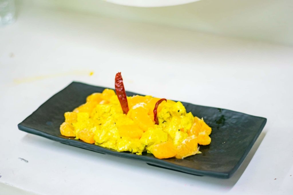 Orange Paneer Jugalbandi