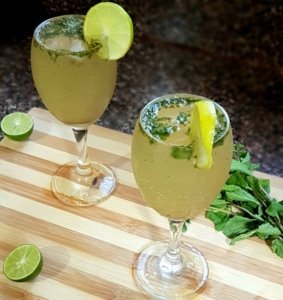 masala mint honey refresher