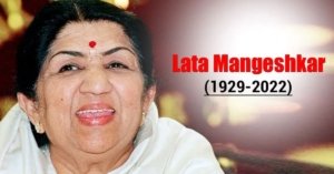 The Indian Nightingale Lata Mangeshkar Flies Away