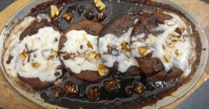 chocolate Malpua Sizzler