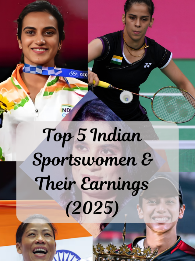 Top 5 Indian Sportswomen by Earnings (2025)