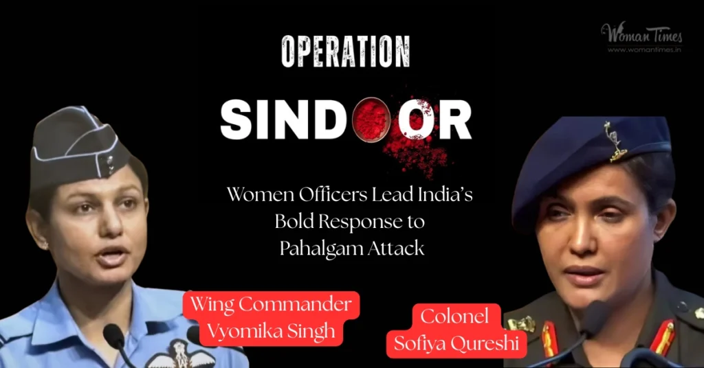 Operation Sindoor women officers led the briefing